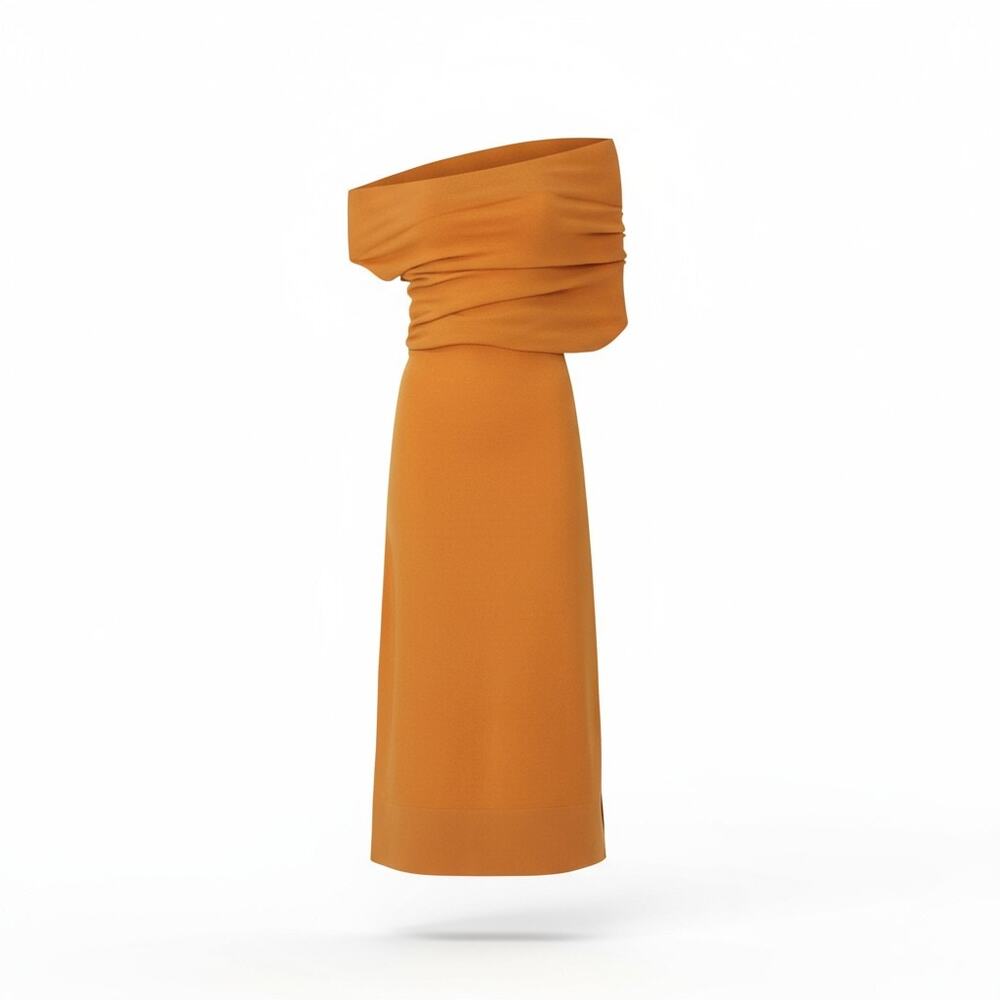 Altuzarra Preloved Women's Kim Knit Dress in Orange Size US XS